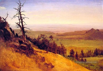 Nebraska Wasatch Montagnes Albert Bierstadt Peinture à l'huile